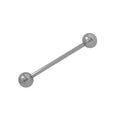 Titanium 14 Gauge High Polish Tongue Barbell