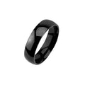 Tungsten Carbide Glossy Black Ring