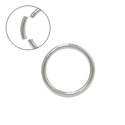 Surgical Steel 14 & 16 Gauge Seamless Segment Ring