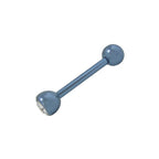 Titanium Tongue Barbell with Jewel
