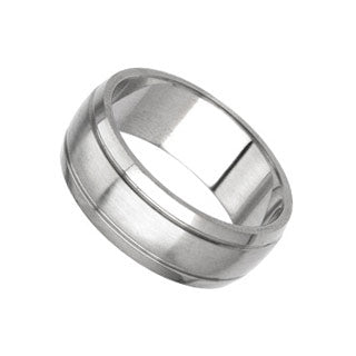 Surgical Steel Finger Ring - Style 1