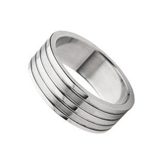 Surgical Steel Finger Ring - Style 2