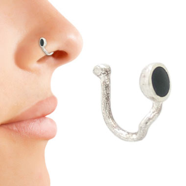 .925 Sterling Silver Non-Piercing Nose Clip