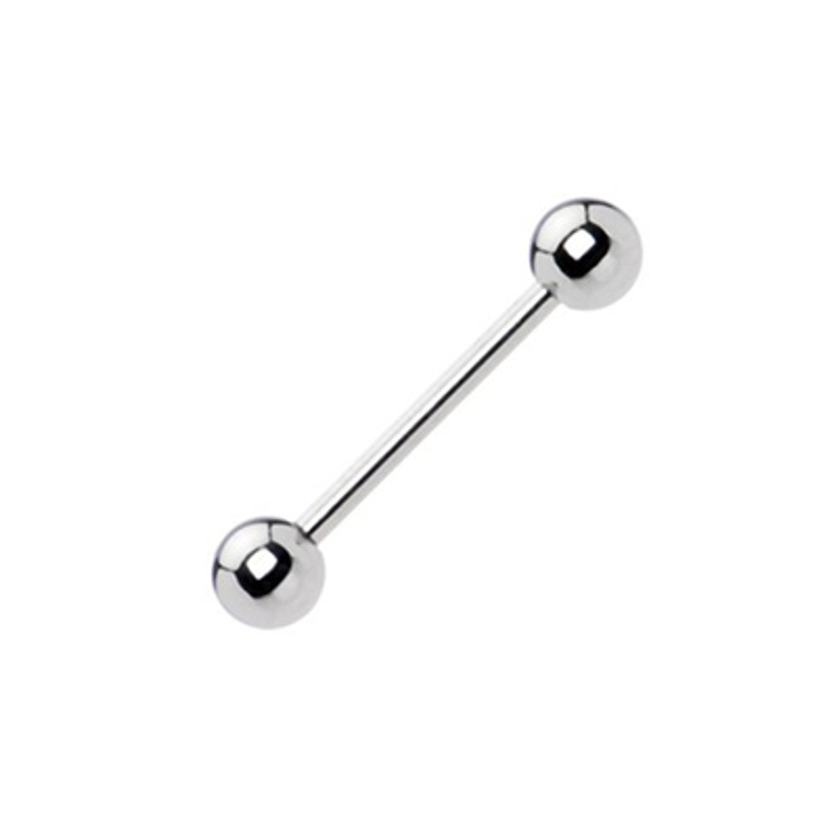 Surgical Steel Straight Barbell 18 Gauge - 8 mm to 12 mm Long - Kruelty