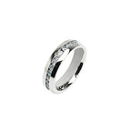 Surgical Steel Eternity Jewel Ring