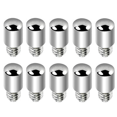 Surgical Steel Micro Dermal Healing Posts 14 Gauge 2mm - 10 Pack
