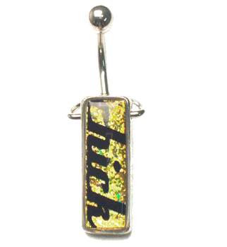 Surgical Steel 14 Gauge Belly Ring with Chick Spinner