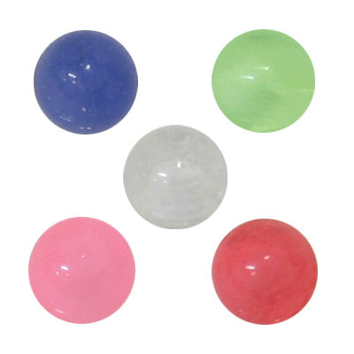 UV Acrylic 16 Gauge Replacement Threaded Bead - 3mm