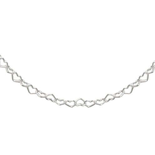 Non Piercing Heart Nipple Chain with Sterling Silver Chain - photo 2