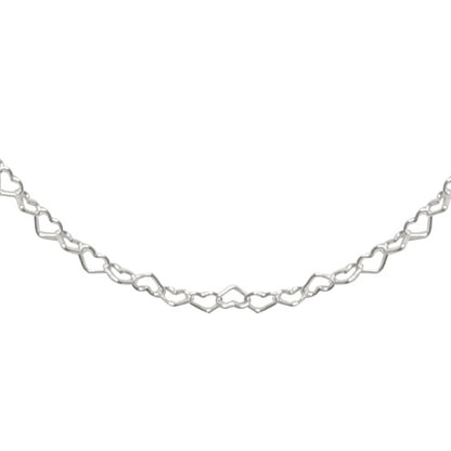 Non Piercing Heart Nipple Chain with Sterling Silver Chain - photo 2
