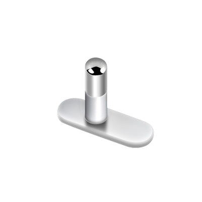 Surgical Steel Micro Dermal Healing Posts 14 Gauge 2mm - 10 Pack
