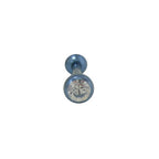 Titanium Tongue Barbell with Jewel