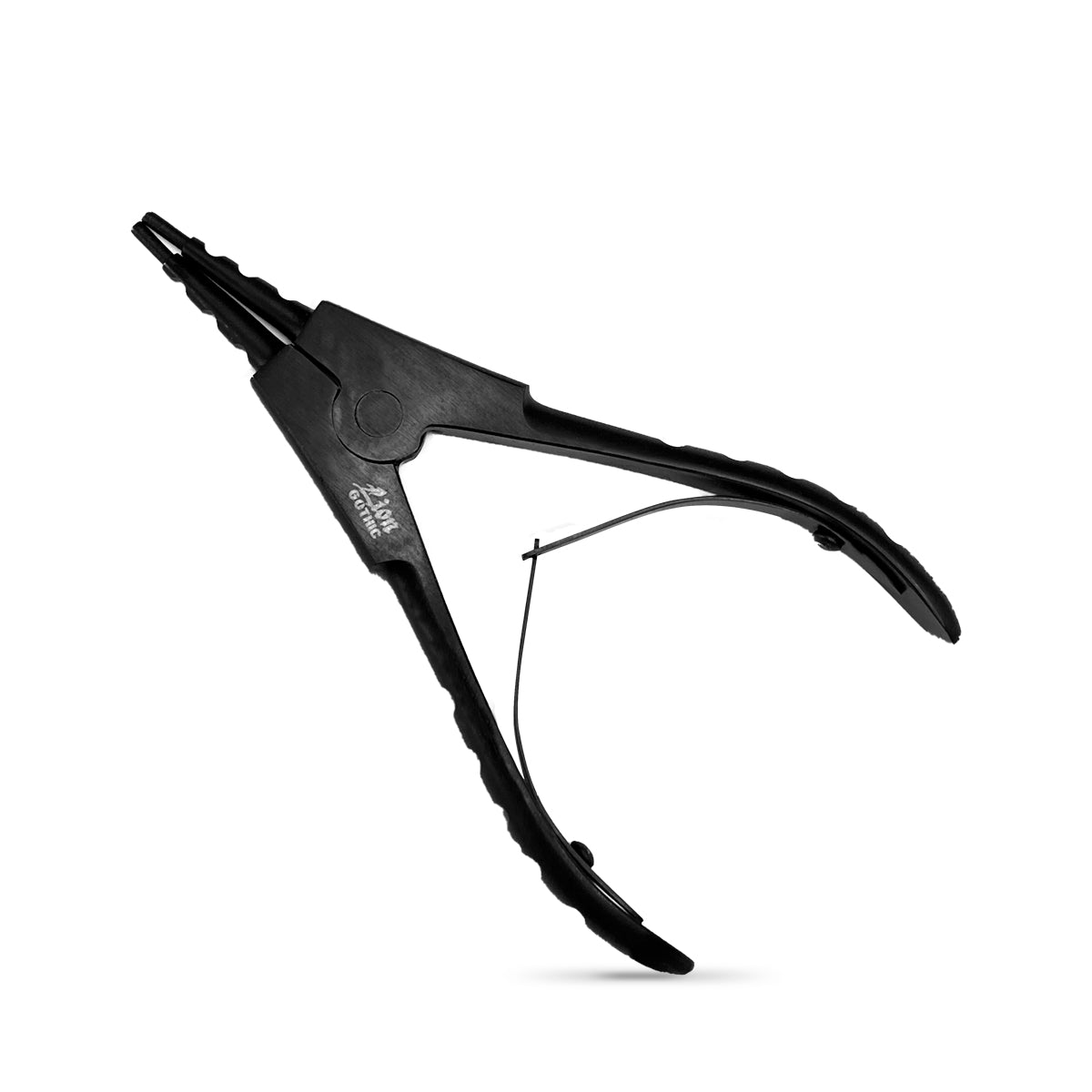 Surgical Steel Black Small Ring Opening Pliers - photo 2